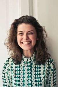 Woman with veneers in Stourbridge